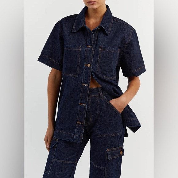 DISSH Dark Blue Jean Jacket - Picture 5 of 11